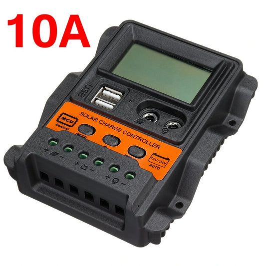 MPPT Regulator til solceller/batteri 10A 130W(12V)260W(24V)