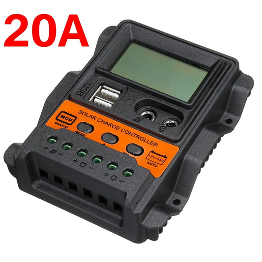 MPPT Regulator til solceller/batteri 20A 260W(12V)520W(24V)
