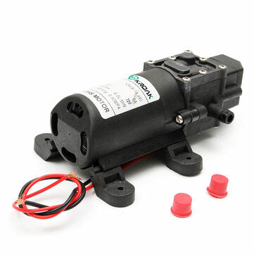 Pumpe 6L/Min vand High Pressure Selv-ansugende til Camping Båd DC 12V 72W