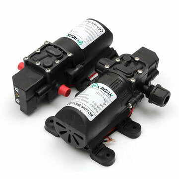 Pumpe 6L/Min vand High Pressure Selv-ansugende til Camping Båd DC 12V 72W
